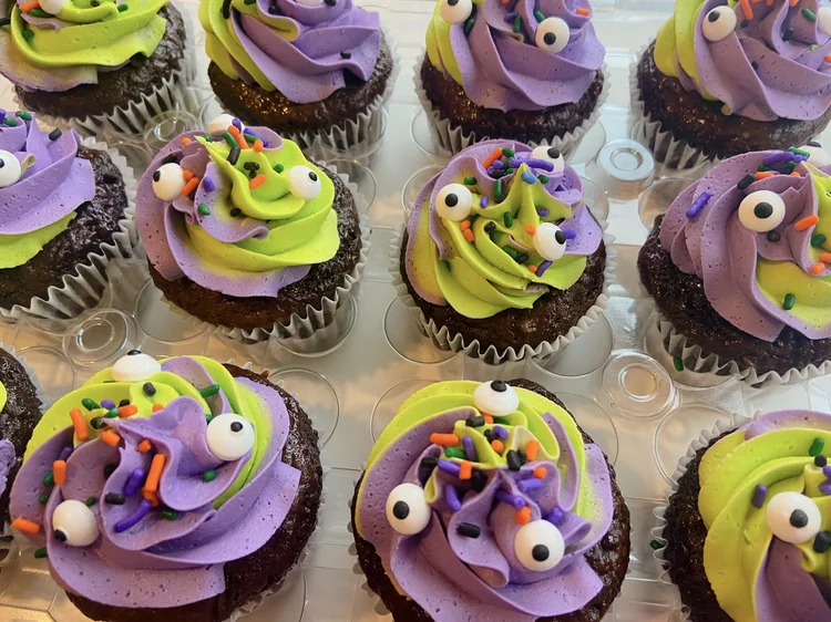 Halloween cupcakes