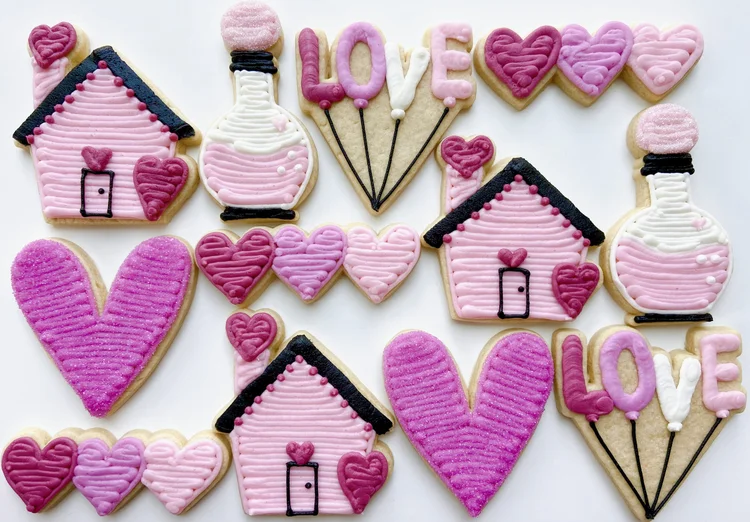 Valentine's Day cookies