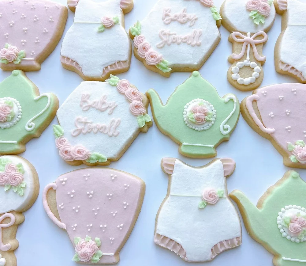 Sweet baby shower set